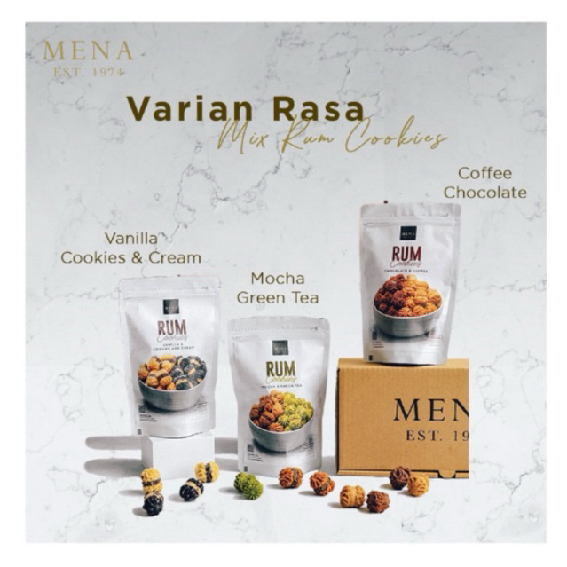 

Mix Rum Cookies Pouch 110gr