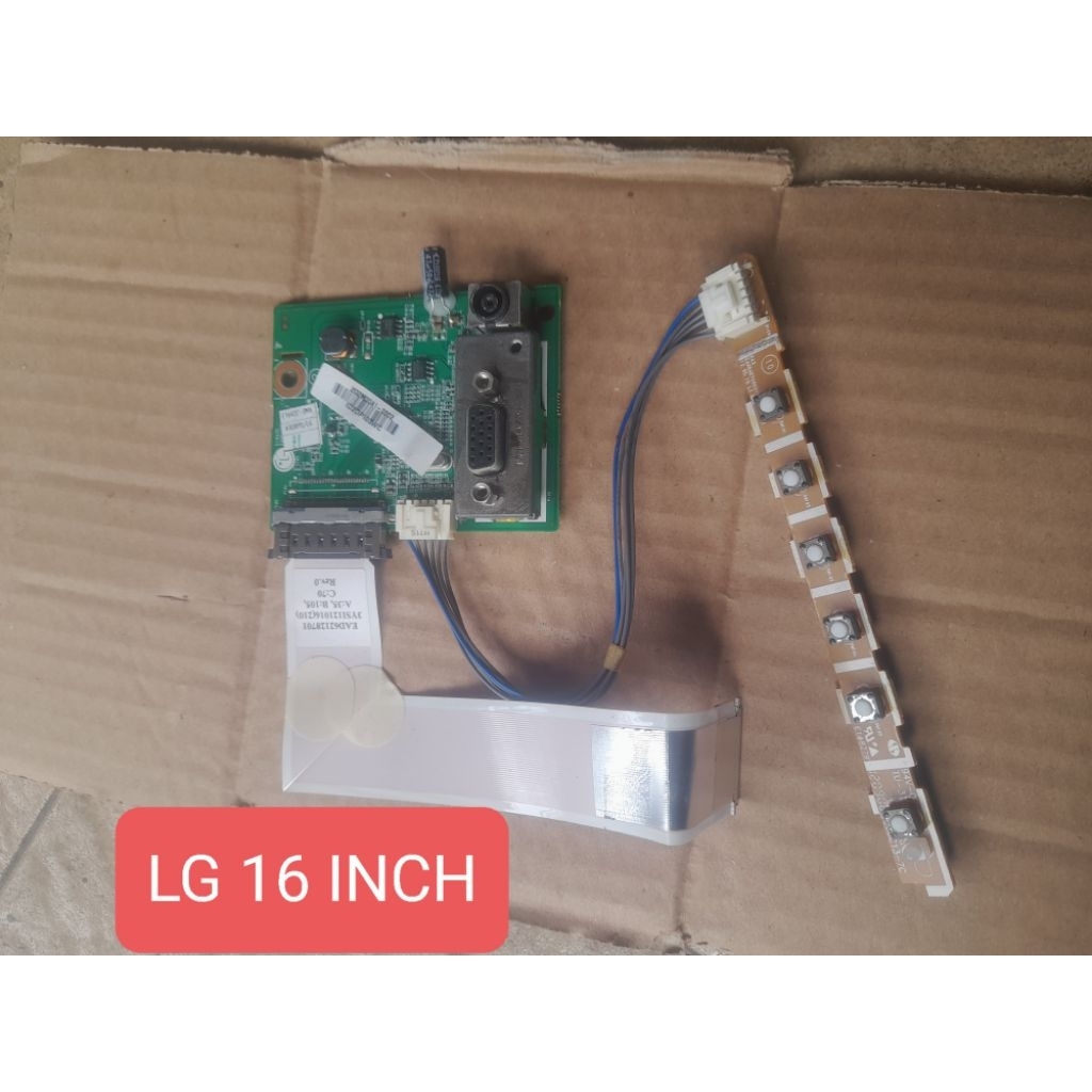 MAINBOARD / MESIN MONITOR LG 16" 19" 20 " 22 " 24 " BEKAS NORMAL