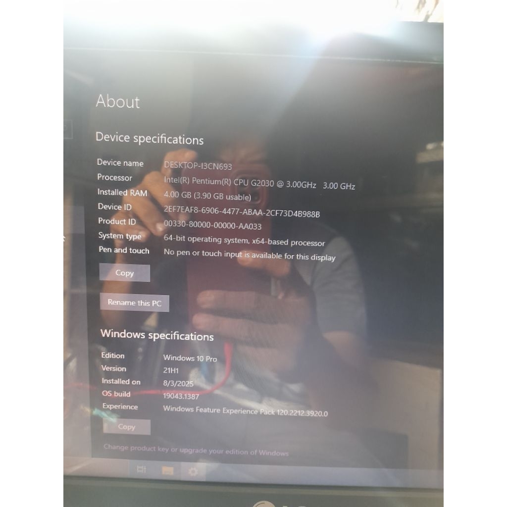 MAINBOARD PC GIGABYTE H61 DAN ASROCK G41 LENGKAP