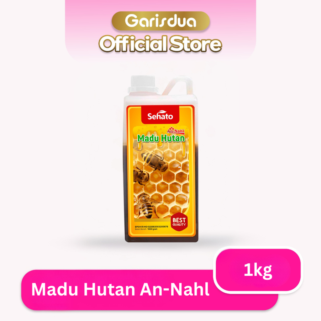 

Madu Hutan An Nahl Sehato 1kg - Madu Murni Original