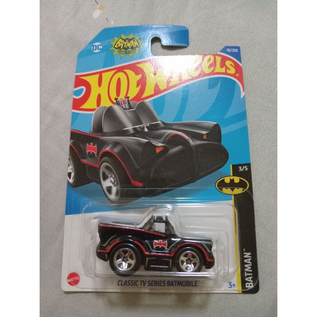 hotwheels batman classic tv series batmobile tooned