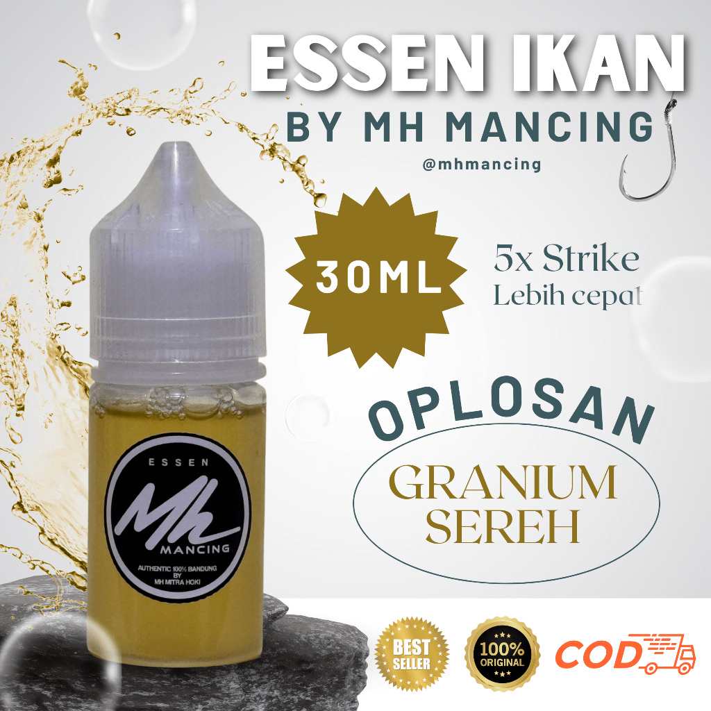 ESSEN MH MANCING ASLI OPLOSAN GRANIUM SEREH 30ML