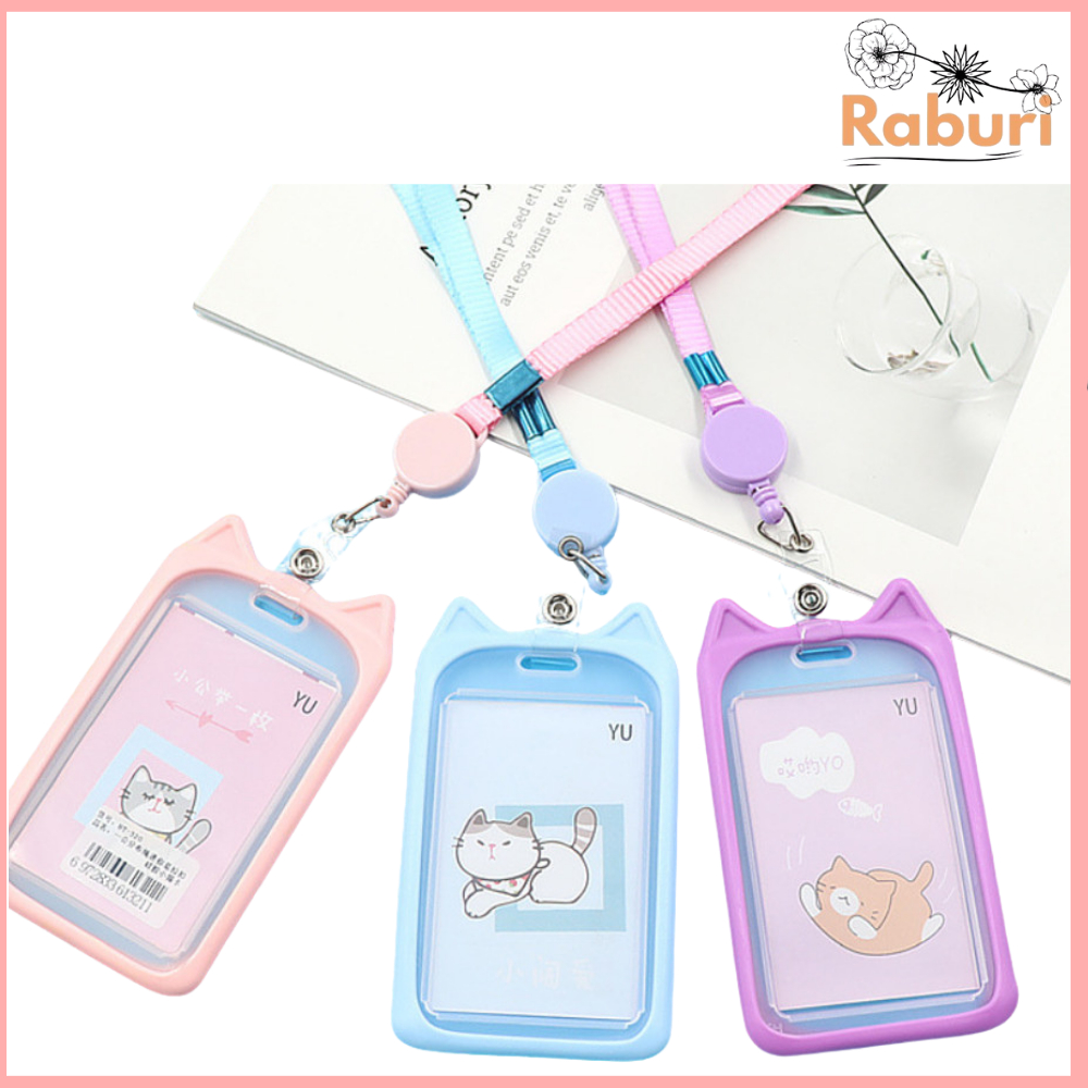 

RABURI LANYARD NAME TAG GANTUNGAN KARTU KUCING