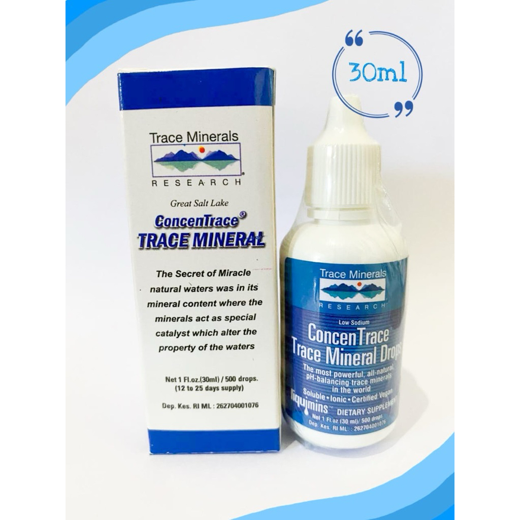 Trace Mineral Cmd ( concetrace mineral drops)  Cmd 30ml/500drop