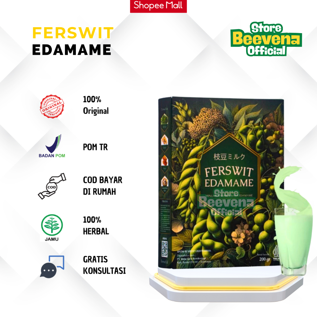 

Ferswit Susu Original Bubuk Edamame Jepang Murni Untuk Masalah Tulang & Nyeri Sendi