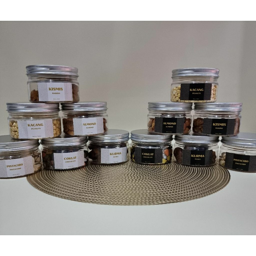 

Snack Arab Oleh Oleh Haji Umroh Kemasan Jar 300ml