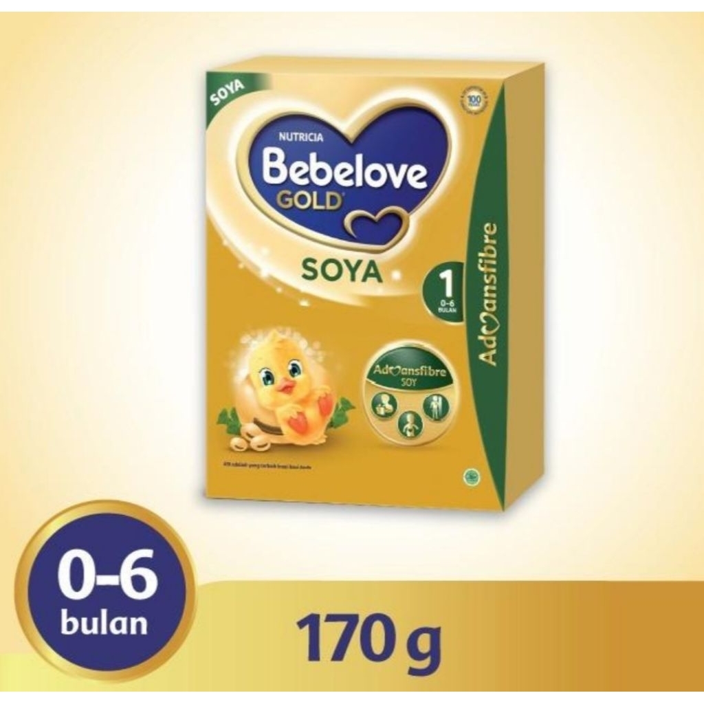 Bebelove Soya 0-6 Bulan (Susu Formula Bayi Alergi Susu Sapi)