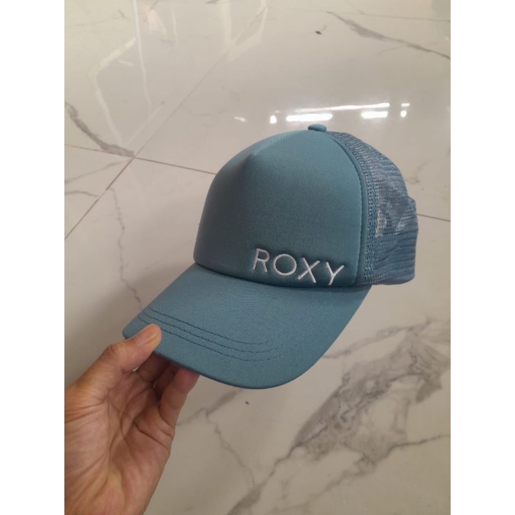 TOPI TRUCKER ROXY JARING ORI