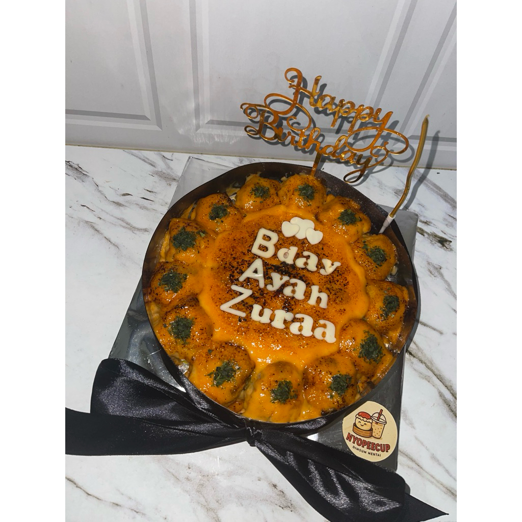 

Tart Dimsum Mentai Iclude Topper+Lilin+Card (Free Chili Oil)