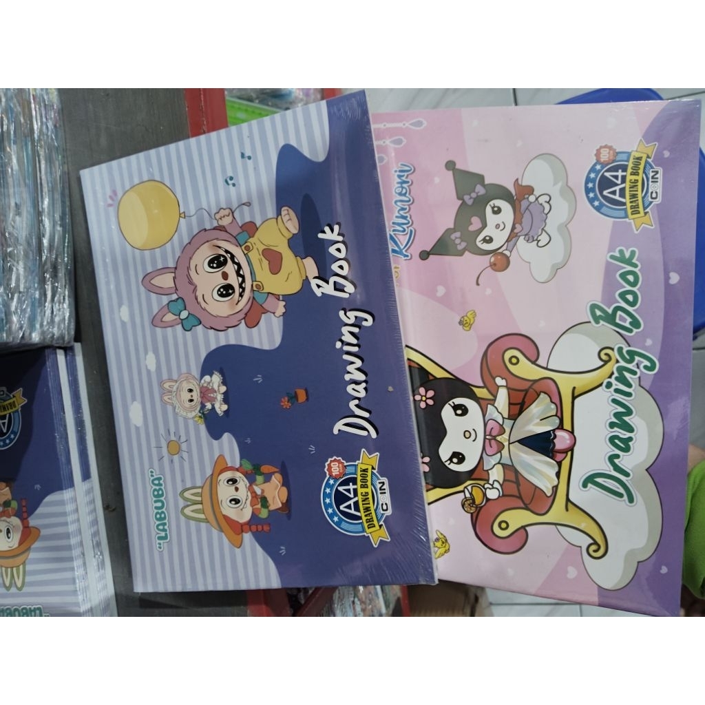 

BUKU GAMBAR A4 TRULLY | IBOOK | COIN MOTIF RANDOM ISI 10PCS