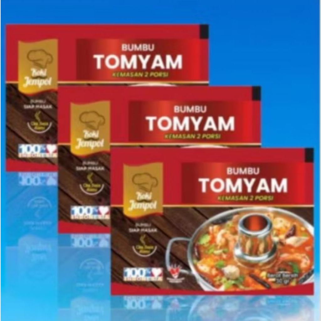

bumbu tomyam,koki jempol instan bumbu tomyam