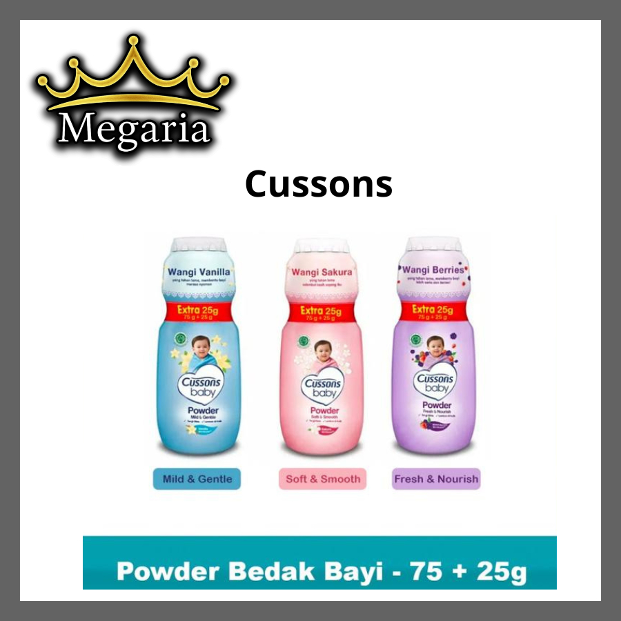 Cussons Baby Powder 75 + 25g