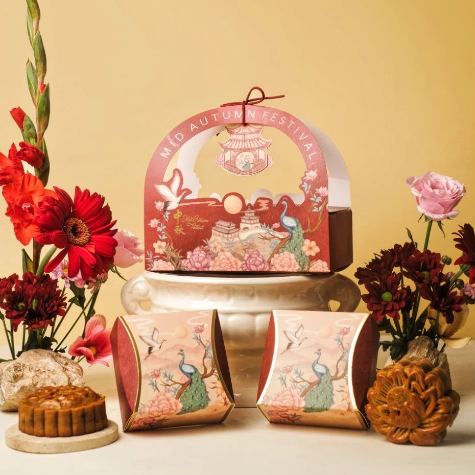 

Kotak kue mooncake 125gr 150gr Kotak mooncake isi 2 kotak kue bulan 125gr-150gr