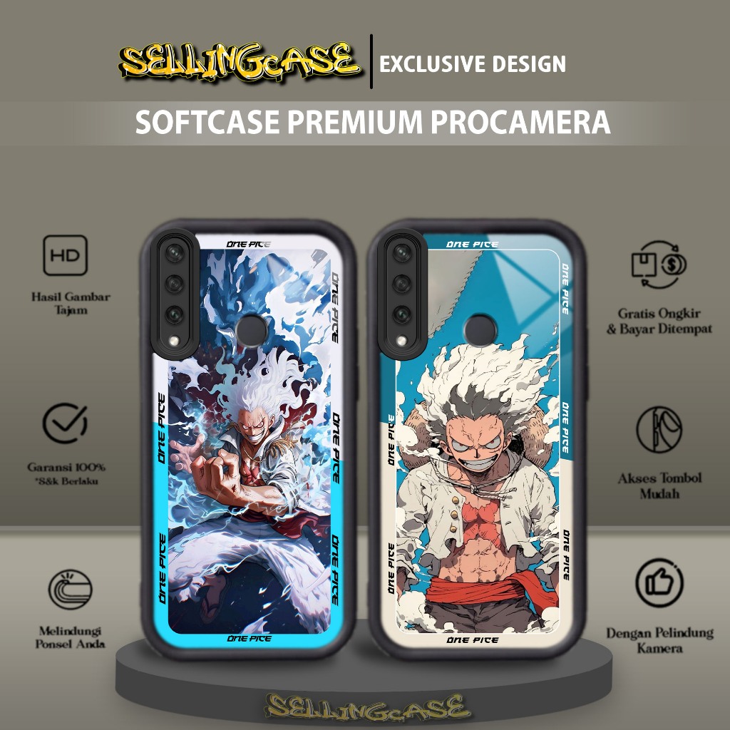 Case Premium Compatible For HUAWEI Y6P 2020 Motif [ ONPC ] Casing Softcase Glossy Anti Jamur