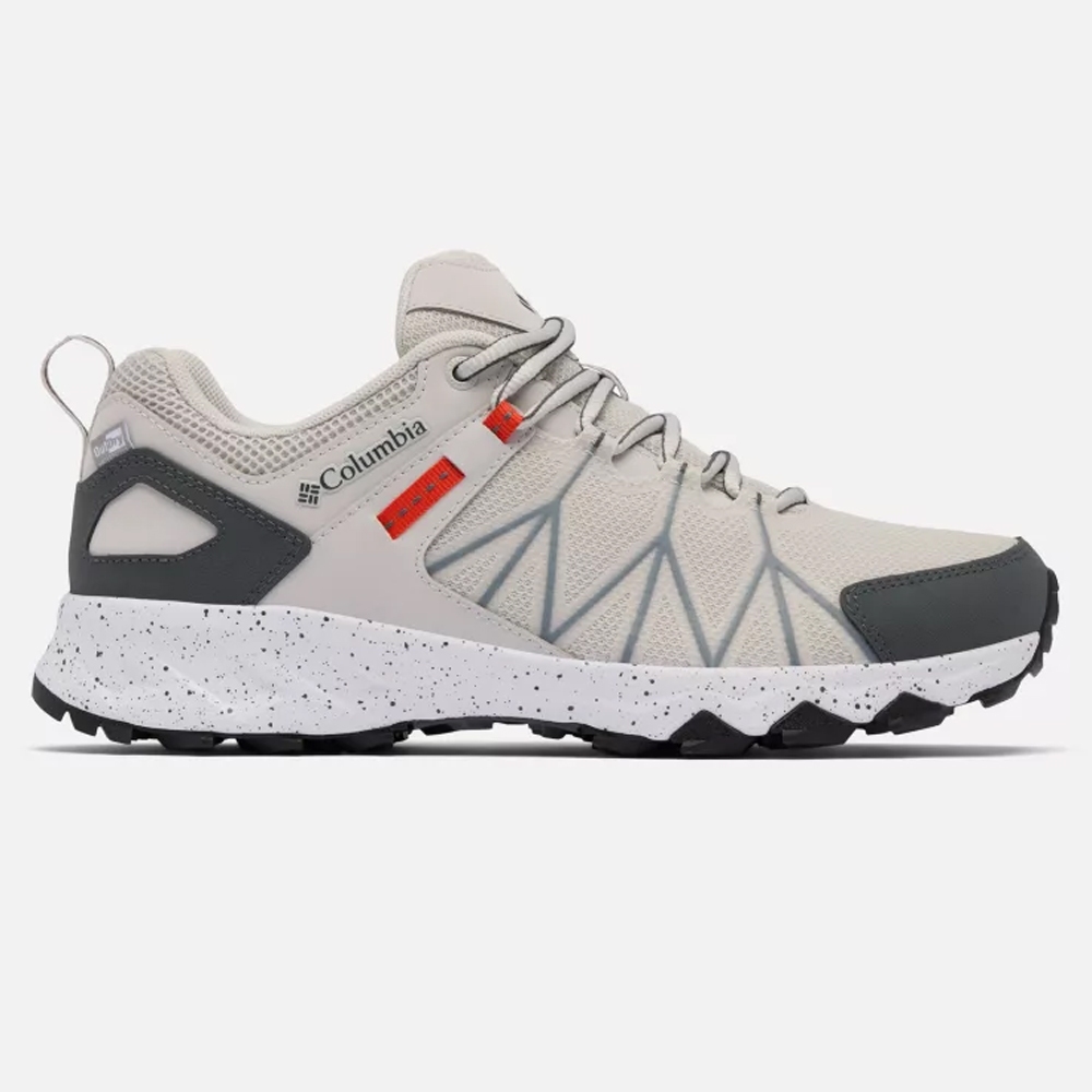 Columbia Men's Peakfreak II Outdry Hiking Shoes - Moonstone / Red Quartz