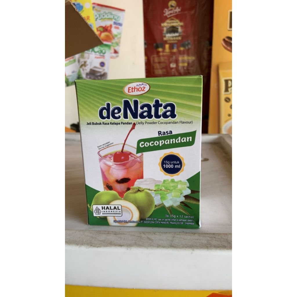 

Ethoz deNata jely bubuk rasa cocopandan @15g
