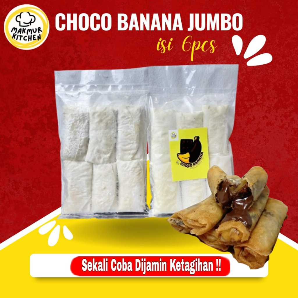 

Piscok Pisang Lumer Keju Milo Oreo Makmur Frozen Food Enak Murah