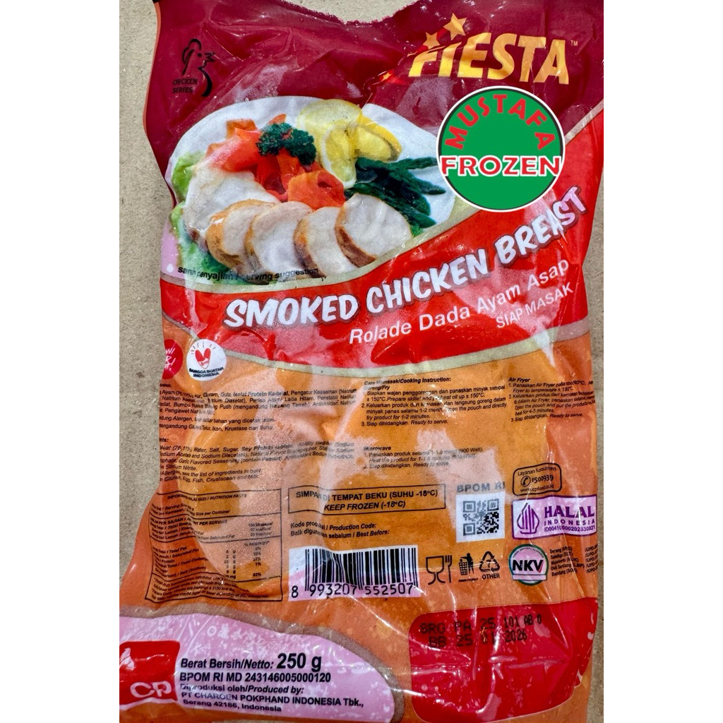 

Fiesta Smoked Chicken Breast 250gr