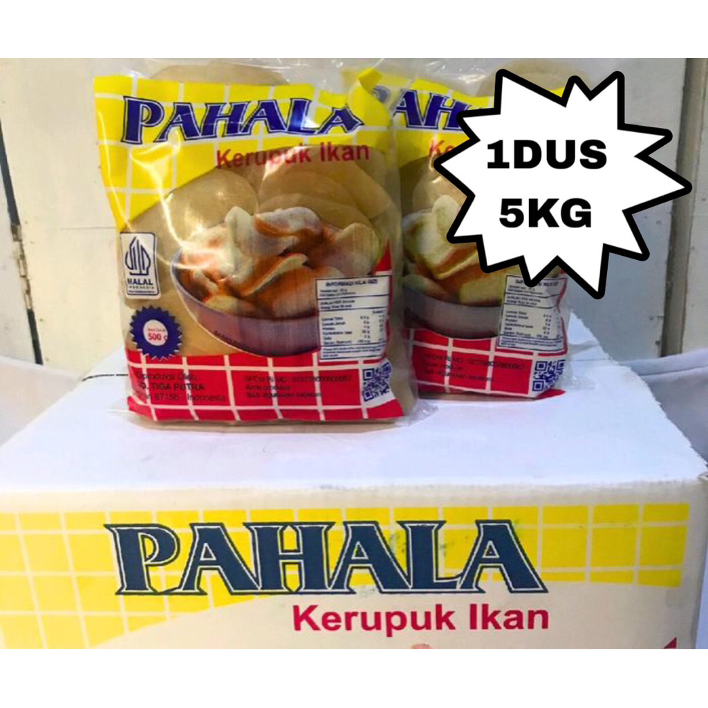 

KERUPUK IKAN MENTAH 1DUS 5KG RENYAH GURIH TANPA JEMUR
