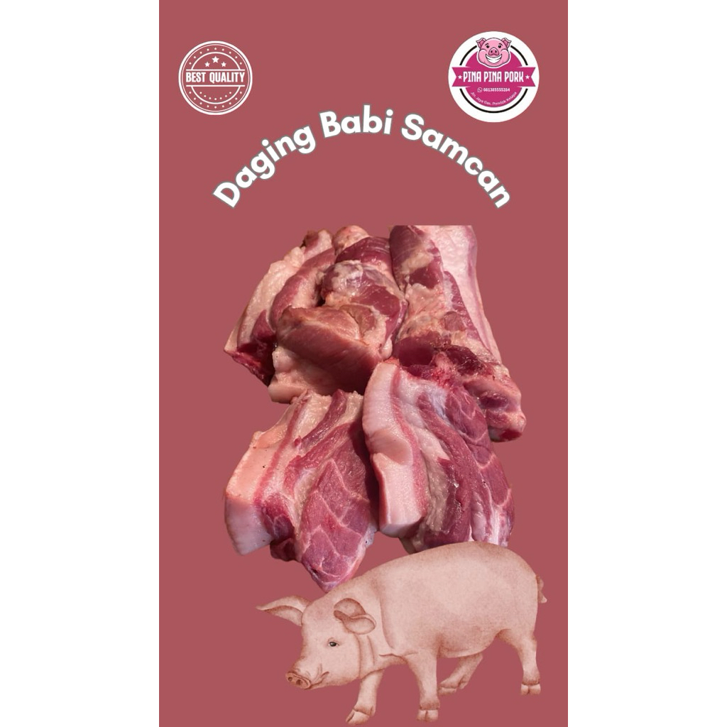 

Samcam Daging Babi Frozen
