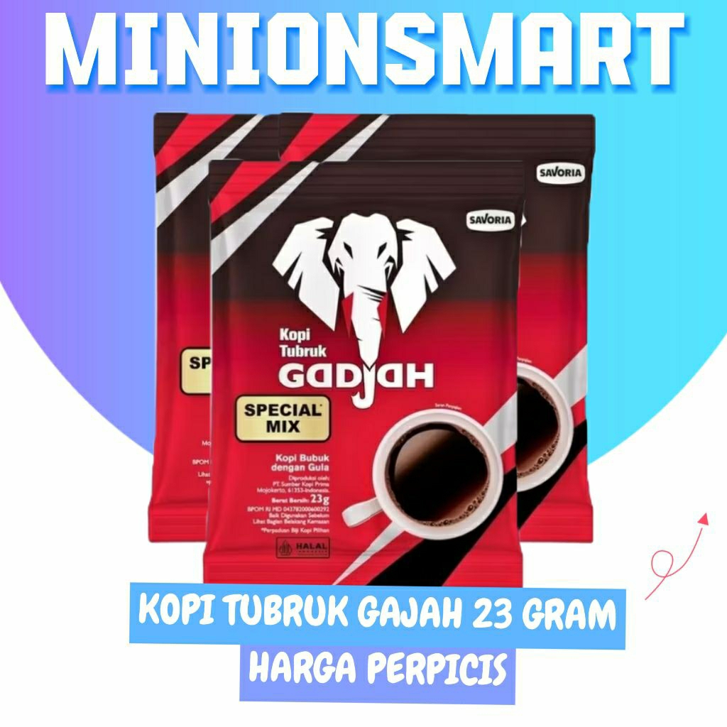 

kopi tubruk gajah 23 gram