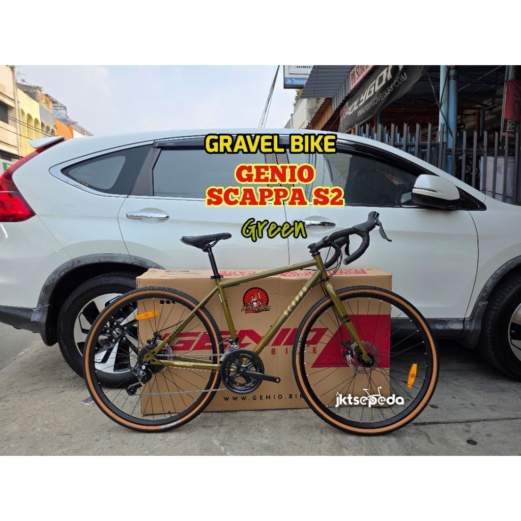 Sepeda Gravel Bike GENIO Scappa S2