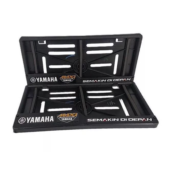 Cover Dudukan Plat Nomor Motor Yamaha Maxi / Tatakan Plat Nomor Motor Original / License Cover Plat