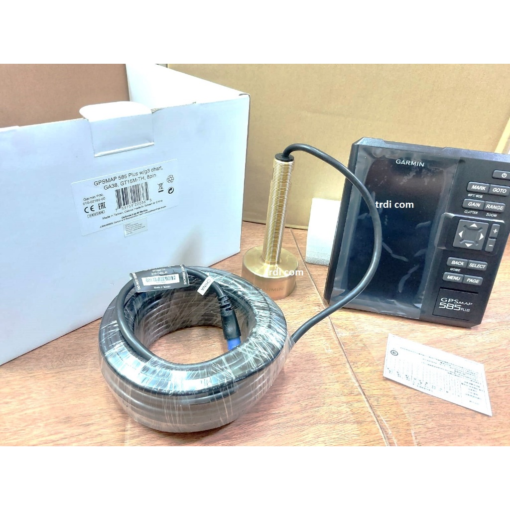 GARMIN GPSMAP 585 Plus Transducer Kuningan GT15M-TH Gold