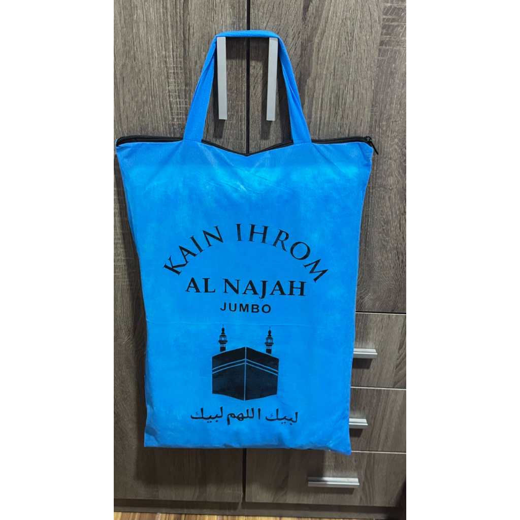 IHROM AL NAJAH DADU DEWASA/PERLENGKAPAN UMROH HAJI/PERALATAN IBADAH LAKILAKI