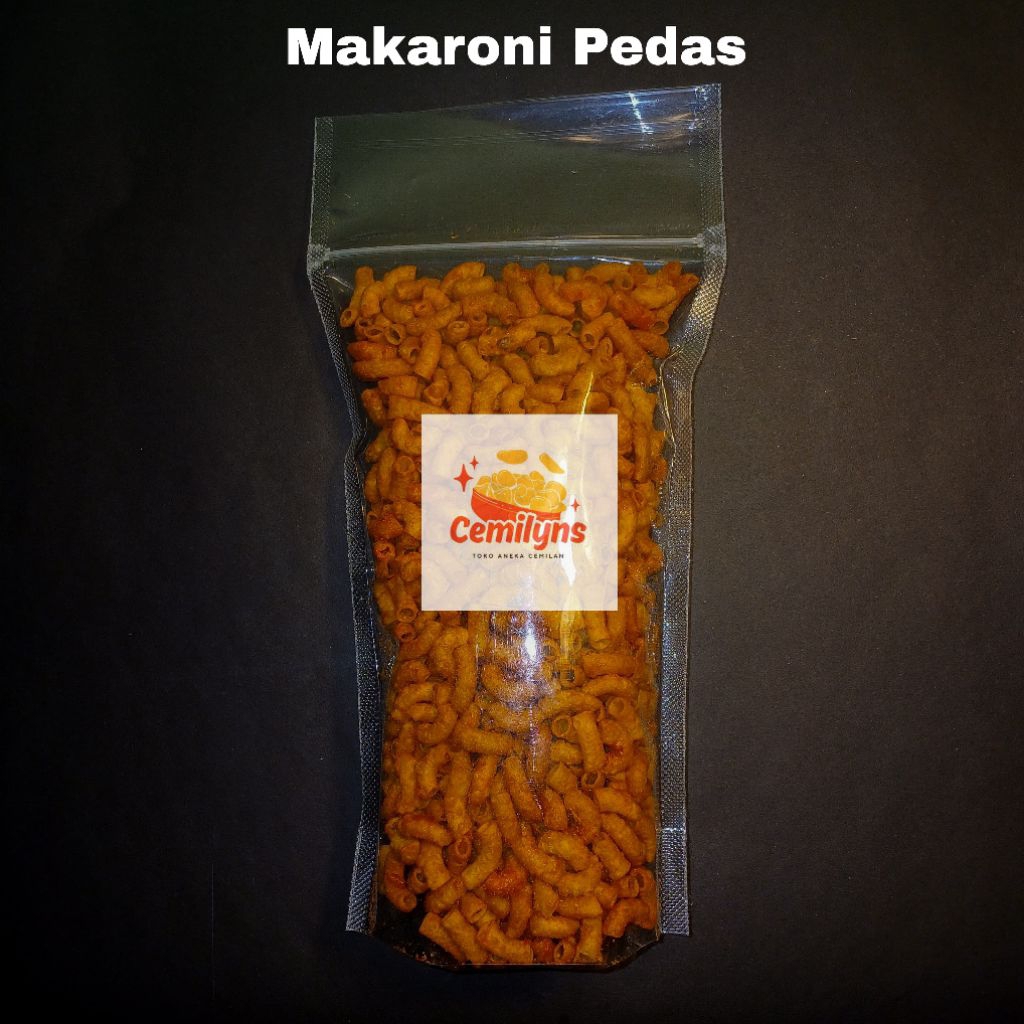 

Cemilyns Makaroni Pedas Viral 1 kg - Makanan Snacks Crunchy dengan Rasa Premium & Bumbu Khas Spesial