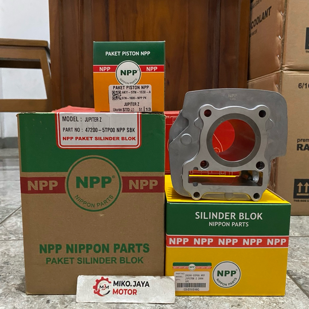 BLOK SEHER PISTON KIT 47200-5TP00 JUPITER Z ORIGINAL NPP