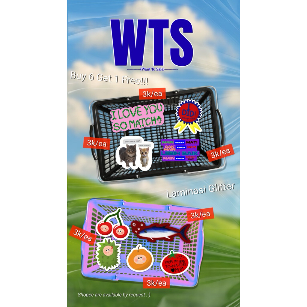 

Sticker laminasi glitter by Juguagalagan