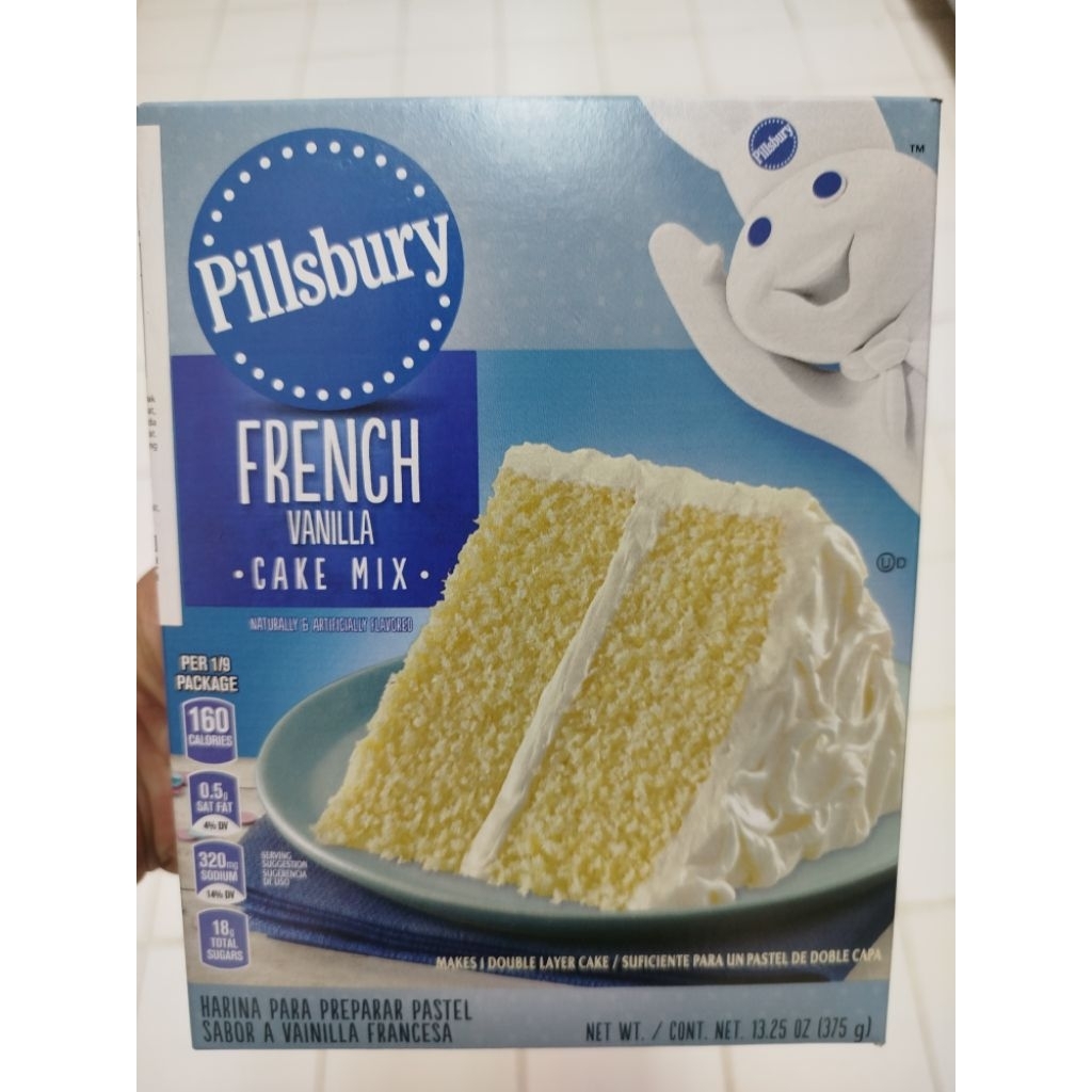 

PILLSBURY FRENCH VAN CAKE MIX 13.25OZ/375G
