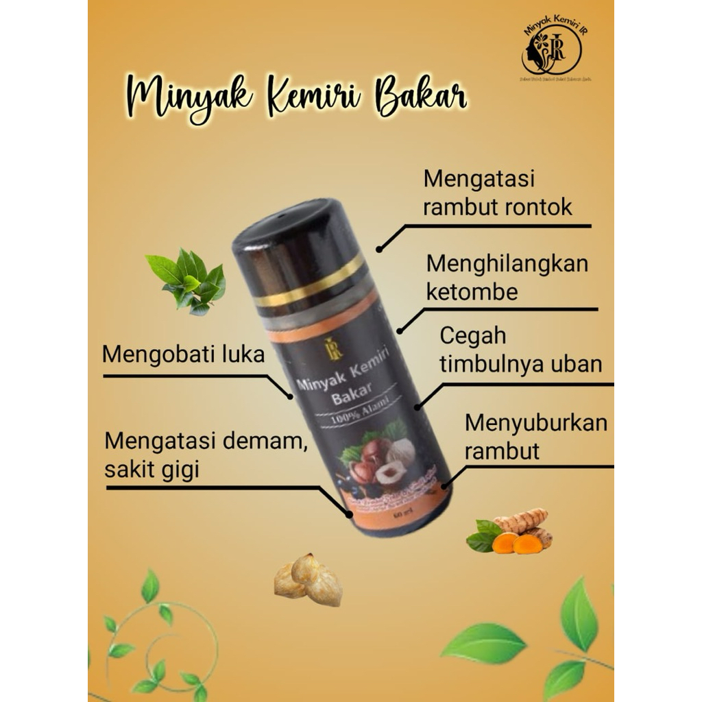 Minyak Kemiri Bakar IR