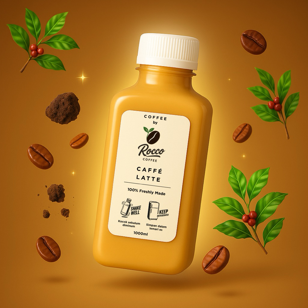 

Rocco Coffee - Unsweetened Caffé Latte 1000ml