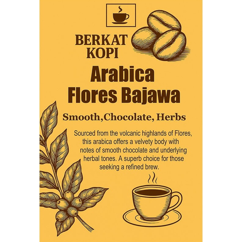 

Kopi Arabica Flores Bajawa - Berkat Kopi