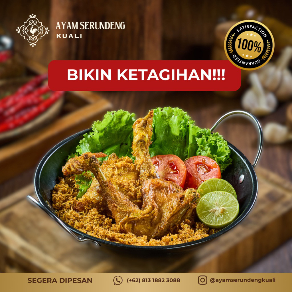 

Original Ayam Serundeng || Ayam Serundeng Ungkep Vacuum Bag Frozen