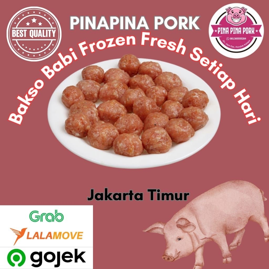 

Bakso Babi Frozen 500g
