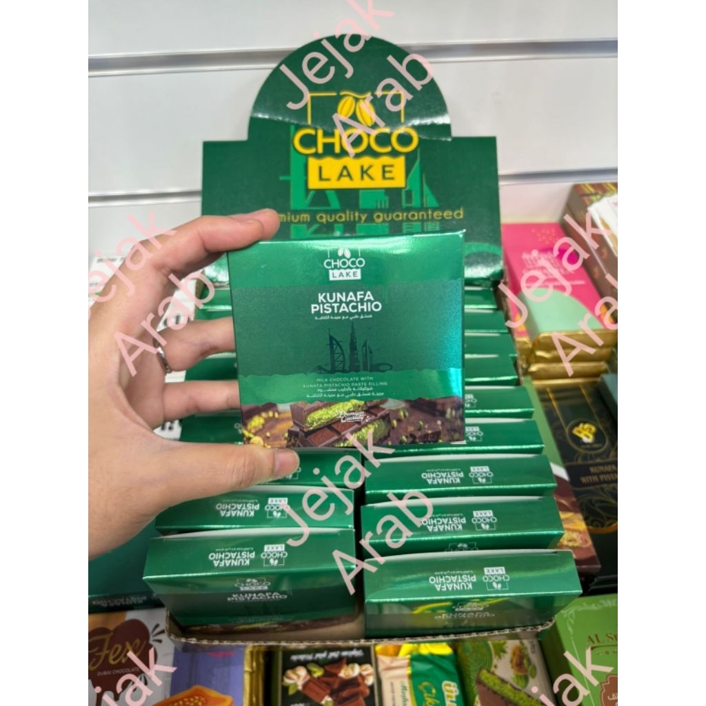 

Choco Lake Kunafa Pistachio