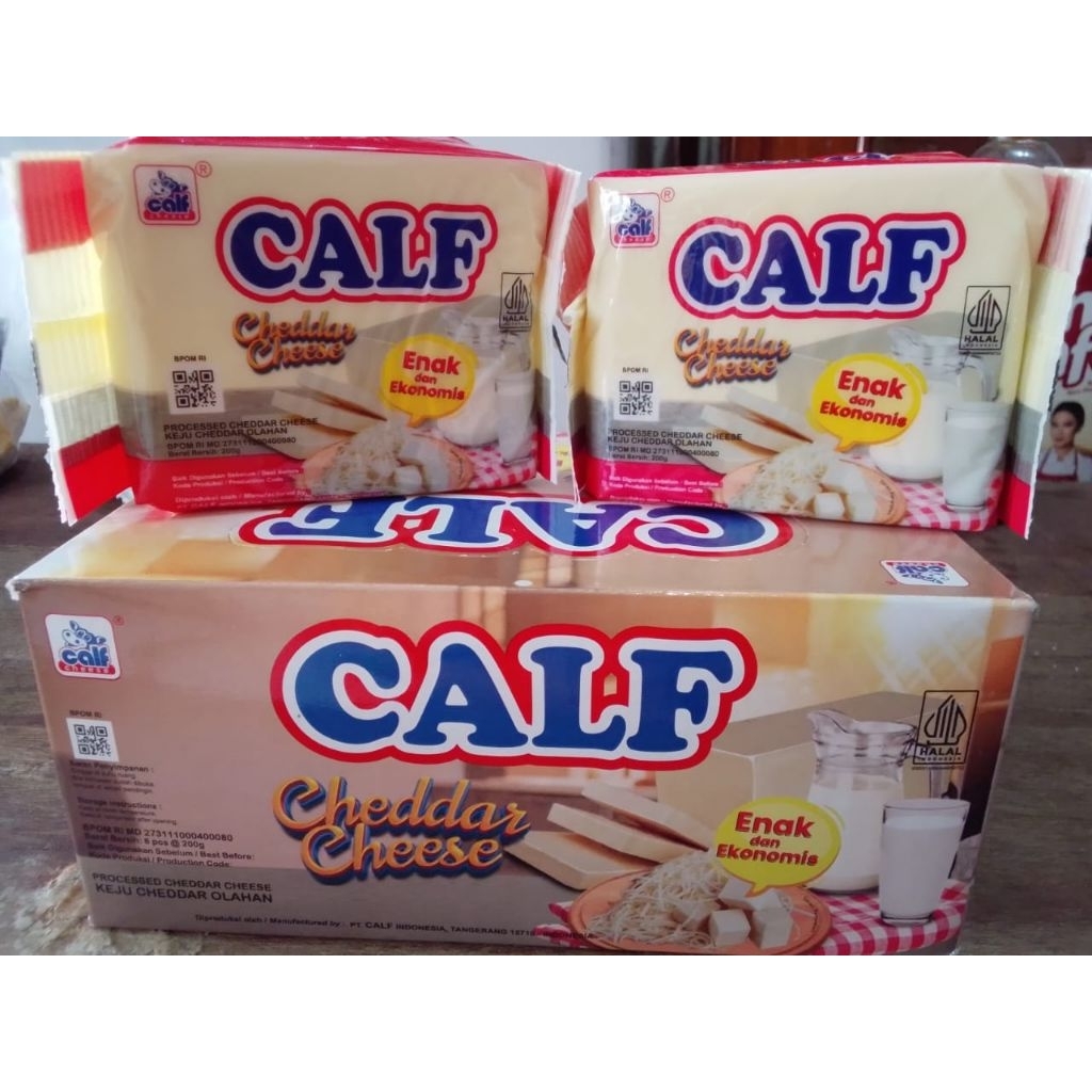 

CALF Keju Cheddar 200 gr