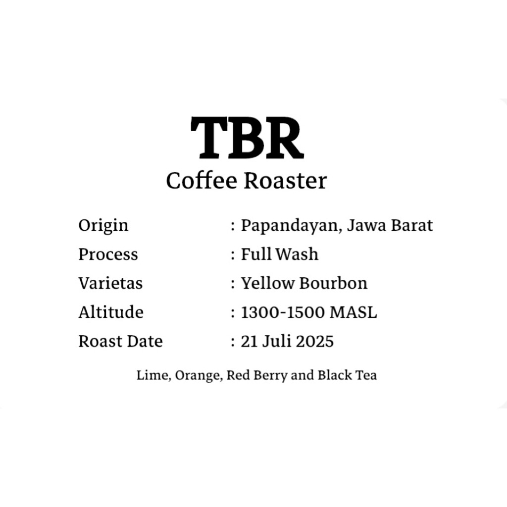 

Roasted Beans Papandayan Jawa Barat 100gr