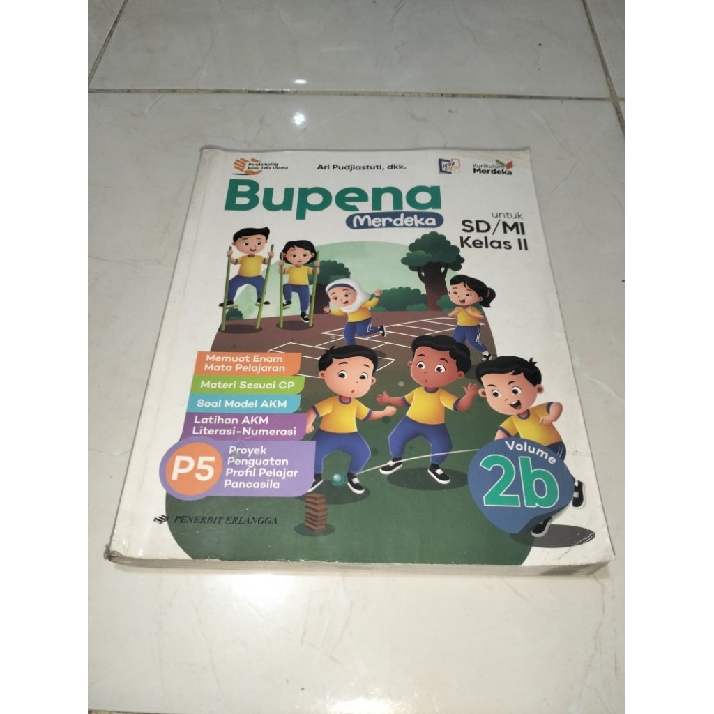 buku bupena 2B bekas