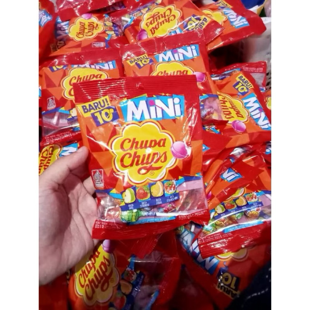 

Chupa Chups Mini Lollipop isi 10