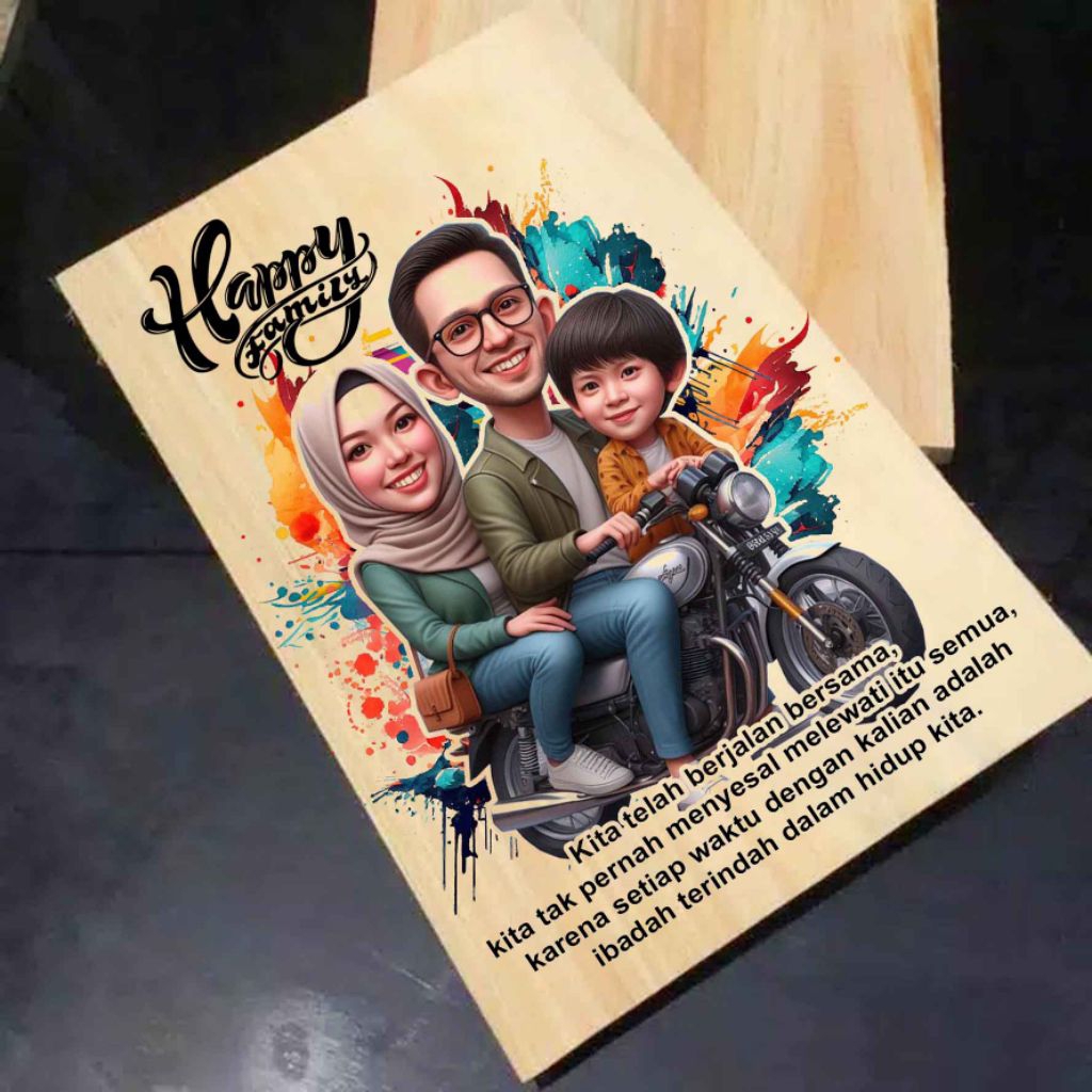 

Kayu sablon karikatur