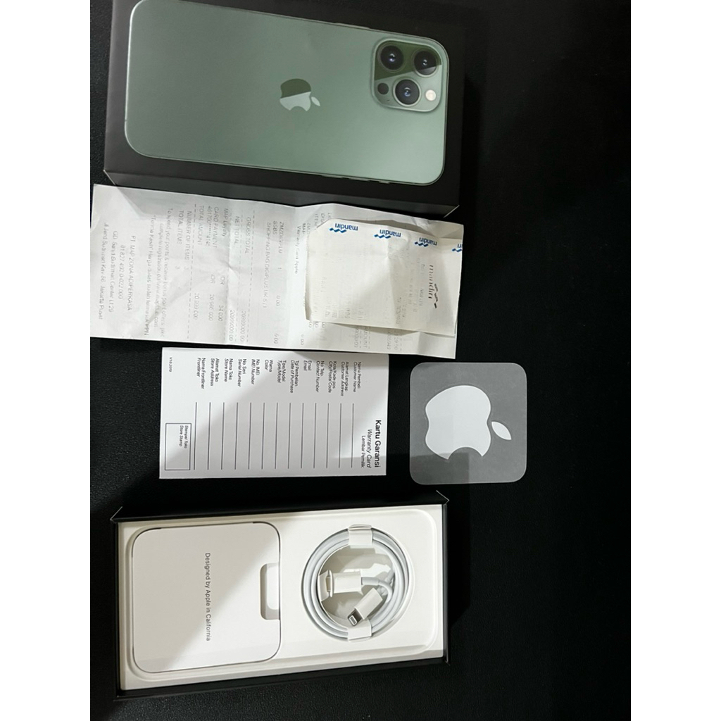 iphone 13 pro max 256 Gb Full Set Indonesia Digimap