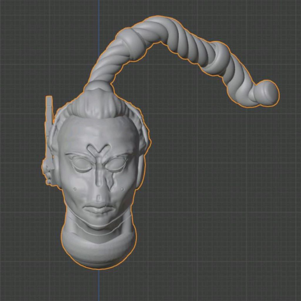 Headsculpt Head HS Shadow Sun kitbash Action Figure 214