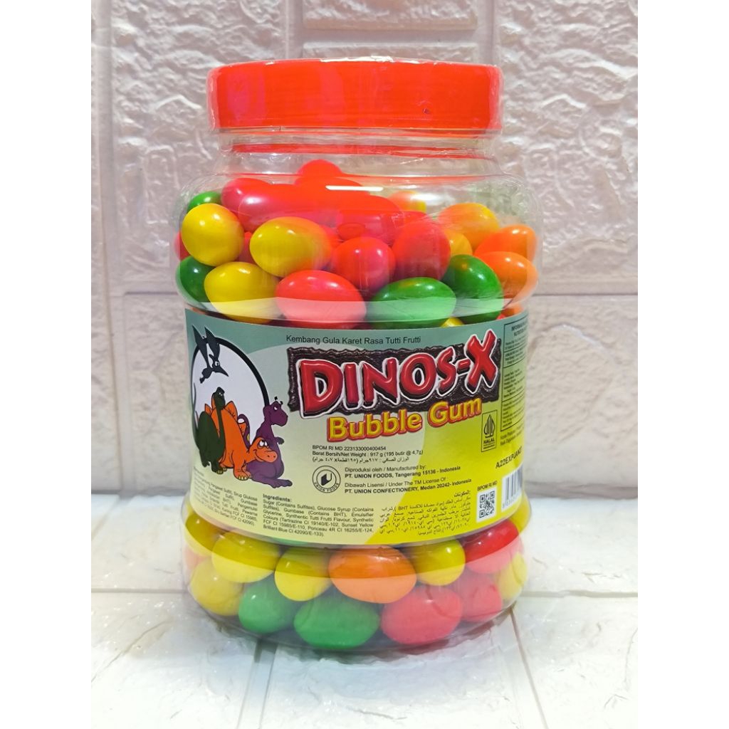 

PERMEN KARET DINOS-X/PERMEN KARET JADUL ISI 195pcs