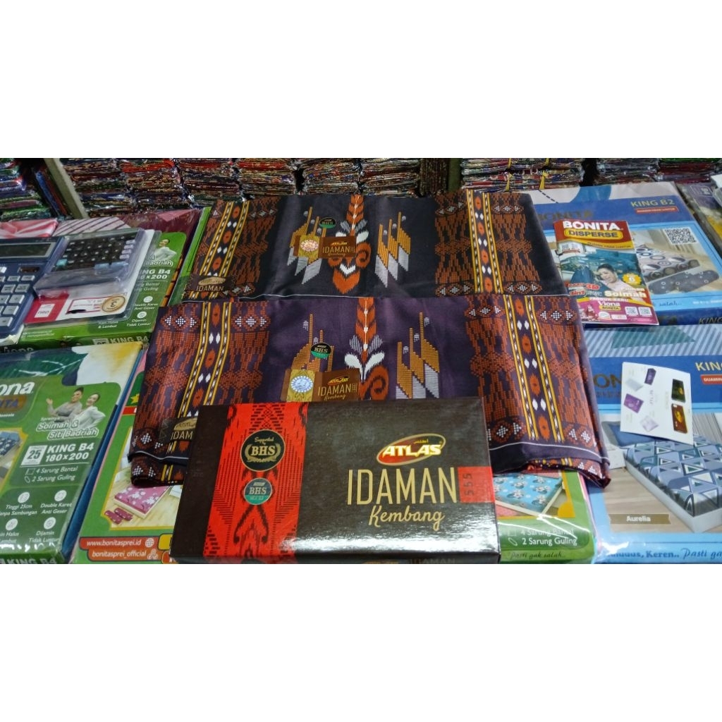 Atlas idaman kembang motif bhs