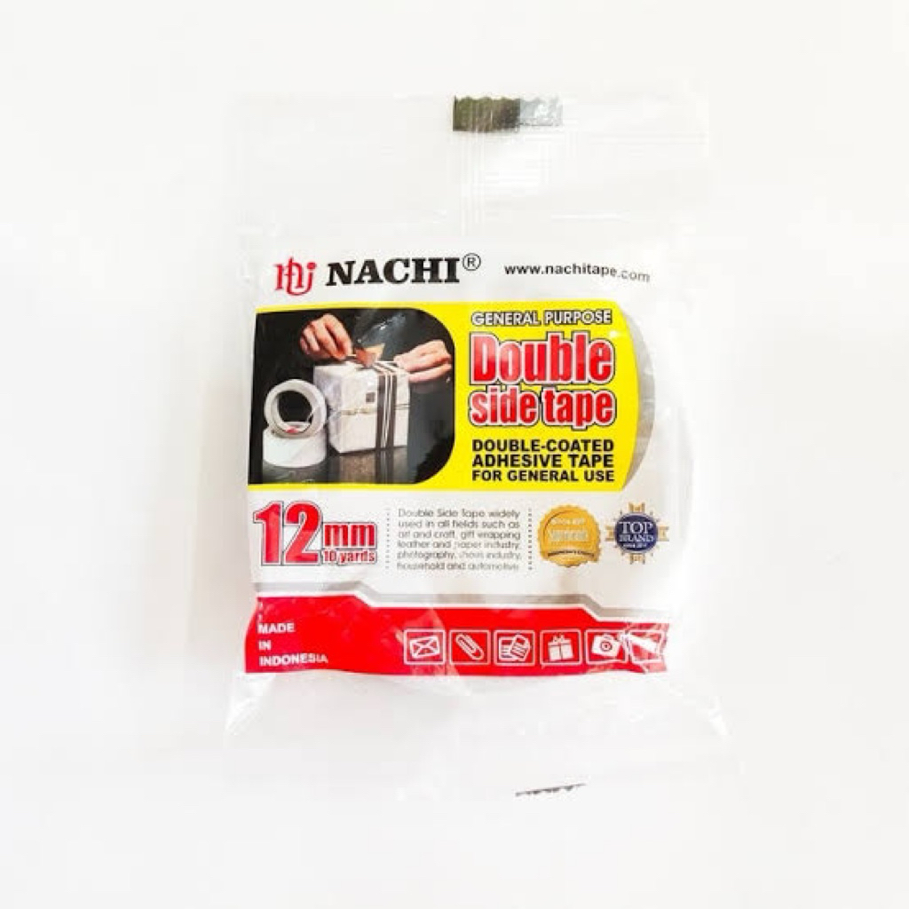 

DOUBLE TAPE NACHI 1/2 INCH / 12MM DOUBLETAPE