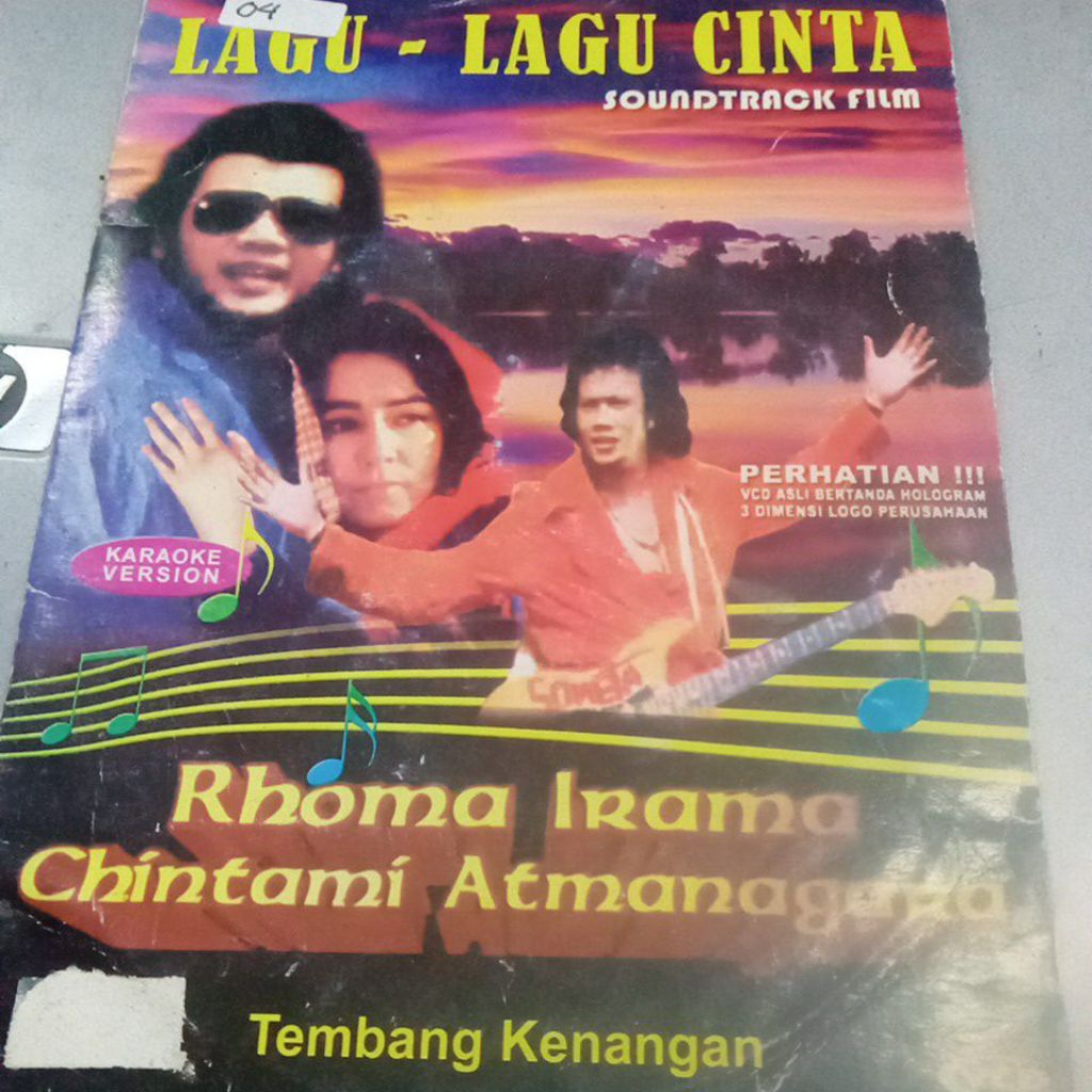 VCD LAGU LAGU CINTA SOUNDTRACK  S04
